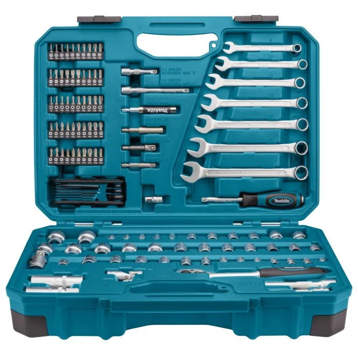 Makita E-06616 Handgereedschapset 120-delig 1 Makita E-06616 Handgereedschapset 120-delig