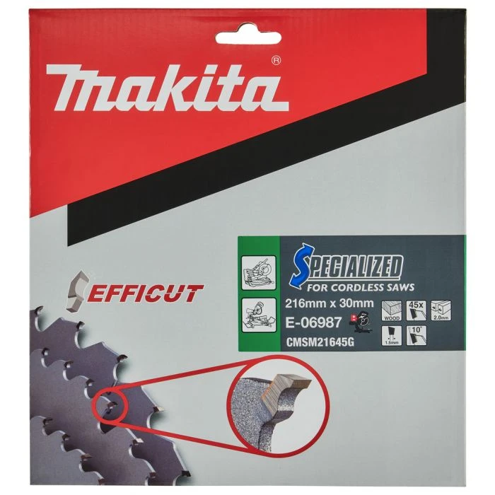 Makita E-06987 Afkortzaagblad Hout 7 Makita E-06987 Afkortzaagblad Hout - Afbeelding 7