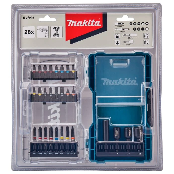 Makita E-07048 Schroefbitset 28-delig 5 Makita E-07048 Schroefbitset 28-delig - Afbeelding 5