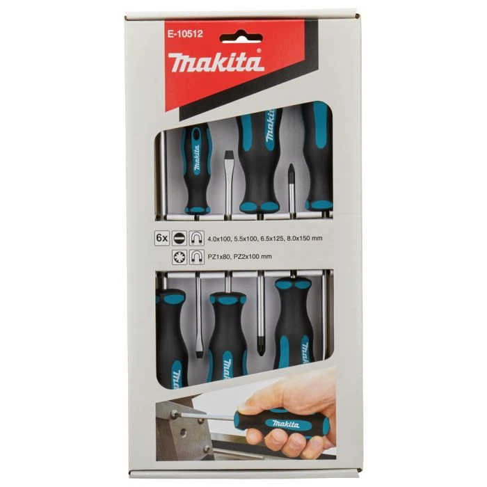 Makita E-10512 Schroevendraaierset 6-delig 5 Makita E-10512 Schroevendraaierset 6-delig - Afbeelding 5