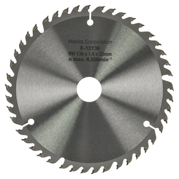 Makita E-12136 Cirkelzaagblad Hout 9 Makita E-12136 Cirkelzaagblad Hout - Afbeelding 9