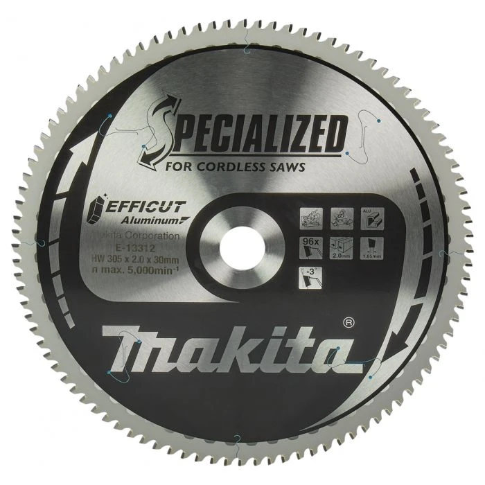Makita E-13312 Afkortzaagblad Aluminium 2 Makita E-13312 Afkortzaagblad Aluminium - Afbeelding 2