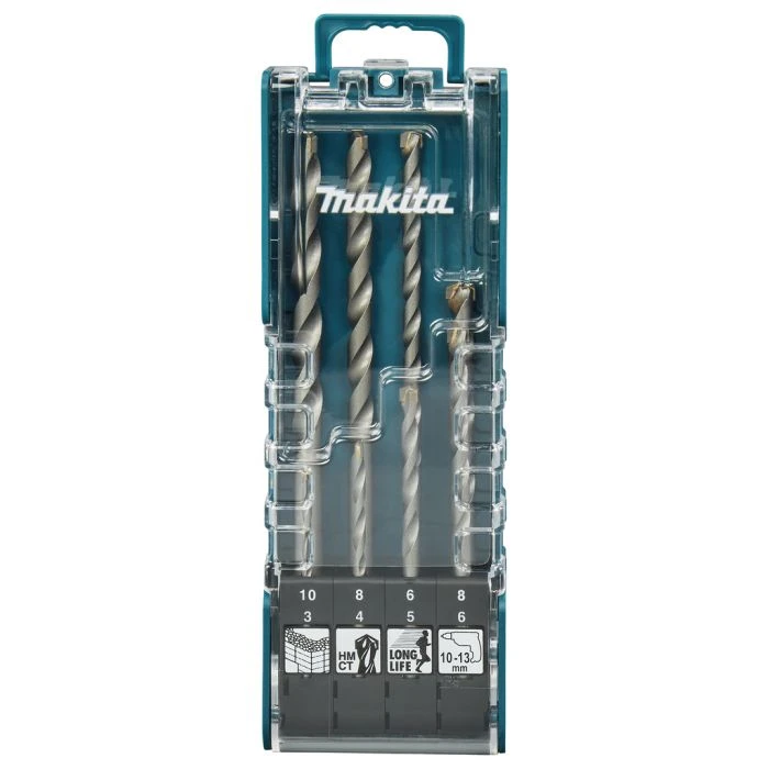 Makita E-15861 Steenborenset 8-delig 4 Makita E-15861 Steenborenset 8-delig - Afbeelding 4