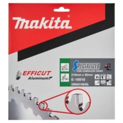 Makita E-16916 Afkortzaagblad Aluminium 14 Makita E-16916 Afkortzaagblad Aluminium -Aanbiedingen Tool Gigant Winkel E 16916 C1N1
