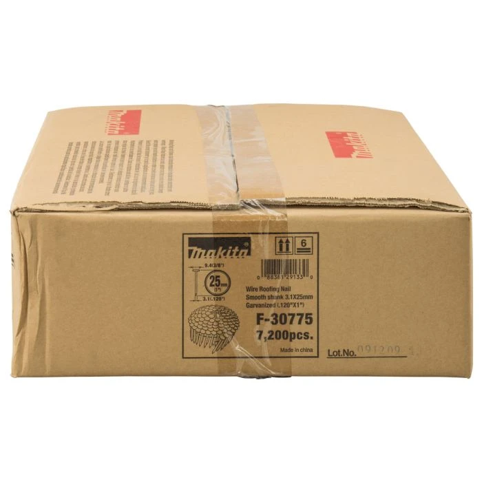 Makita F-30775 Nagel Dakshingle 3,1x25mm 2 Makita F-30775 Nagel Dakshingle 3,1x25mm - Afbeelding 2