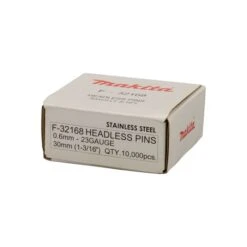 Makita F-32168 Pin 30mm 0,6mm RVS 7 Makita F-32168 Pin 30mm 0,6mm RVS -Aanbiedingen Tool Gigant Winkel F 32168 A1R1