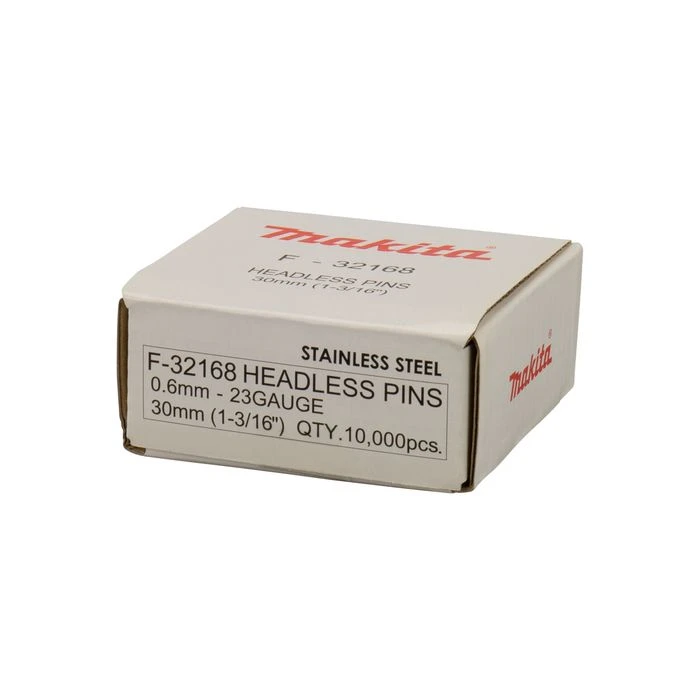 Makita F-32168 Pin 30mm 0,6mm RVS 3 Makita F-32168 Pin 30mm 0,6mm RVS - Afbeelding 3