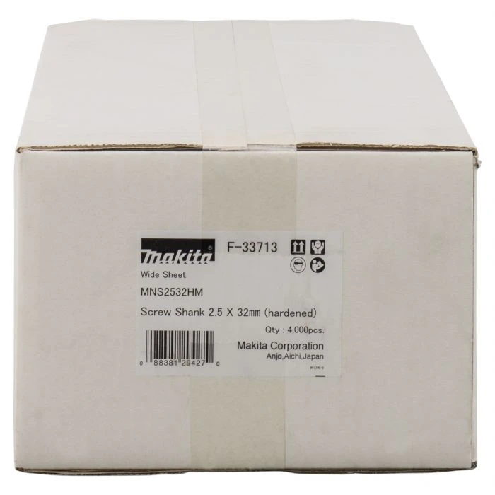 Makita F-33713 Staalnagel 2,5x32mm Getordeerd 3 Makita F-33713 Staalnagel 2,5x32mm Getordeerd - Afbeelding 3