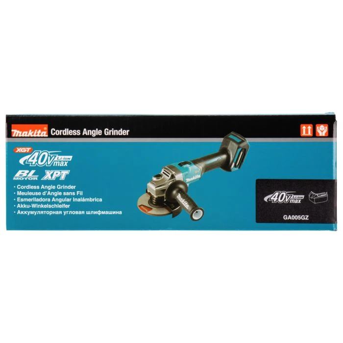 Makita GA005GZ 40 V Max Haakse Slijper 125 Mm 3 Makita GA005GZ 40 V Max Haakse Slijper 125 Mm - Afbeelding 3