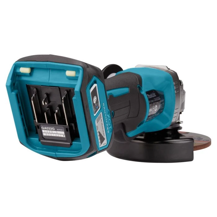 Makita GA032GM201 40 V Max Haakse Slijper 125 Mm 4 Makita GA032GM201 40 V Max Haakse Slijper 125 Mm - Afbeelding 4