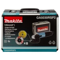 Makita GA5030RSP2 230 V Haakse Slijper 125 Mm -Aanbiedingen Tool Gigant Winkel GA5030RSP2 A1C1