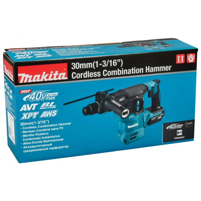 Makita HR008GZ 40 V Max Combihamer 5 Makita HR008GZ 40 V Max Combihamer - Afbeelding 5