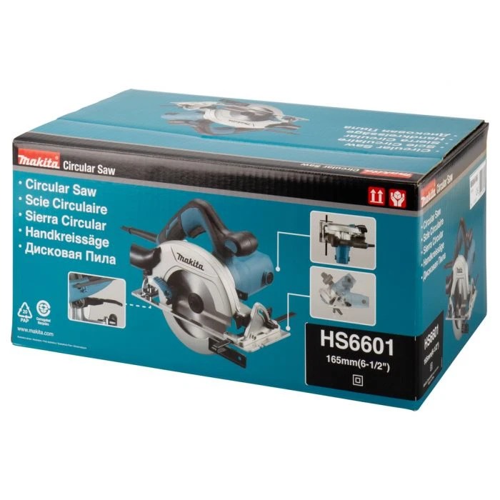 Makita HS6601 230 V Cirkelzaag 165 Mm 5 Makita HS6601 230 V Cirkelzaag 165 Mm - Afbeelding 5