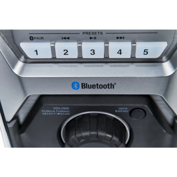 Makita MR002GZ Bouwradio FM/AM Bluetooth 2 Makita MR002GZ Bouwradio FM/AM Bluetooth - Afbeelding 2