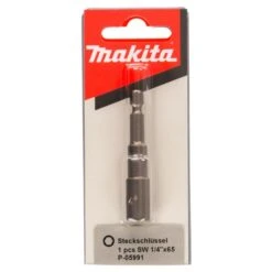 Makita P-05991 Dop 1/4"x65mm 1/4" ZK Vorm E -Aanbiedingen Tool Gigant Winkel P 05991 C1N1