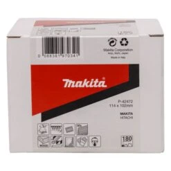 Makita P-42472 Schuurvel 114x102 K180 Red Velcro 12 Makita P-42472 Schuurvel 114x102 K180 Red Velcro -Aanbiedingen Tool Gigant Winkel P 42472 C1N1