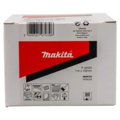 Makita P-42525 Schuurvel 114x102 K80 White Velcro 12 Makita P-42525 Schuurvel 114x102 K80 White Velcro -Aanbiedingen Tool Gigant Winkel P 42525 C1N1
