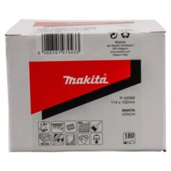 Makita P-42569 Schuurvel 114x102 K180 White Velcro -Aanbiedingen Tool Gigant Winkel P 42569 C1N1