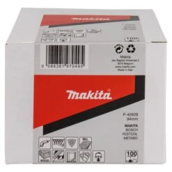 Makita P-42628 Schuurvel 3-K 94 K100 Red Velcro 11 Makita P-42628 Schuurvel 3-K 94 K100 Red Velcro -Aanbiedingen Tool Gigant Winkel P 42628 C1C1