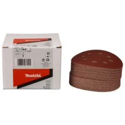 Makita P-43642 Schuurschijf 125mm K80 Red Velcro