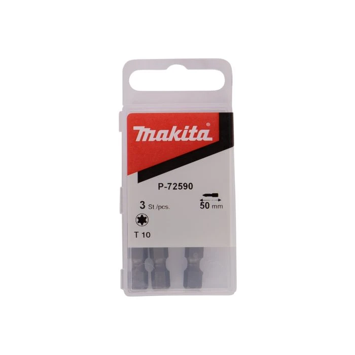 Makita P-72590 Schroefbit T10x50mm 3st 3 Makita P-72590 Schroefbit T10x50mm 3st - Afbeelding 3