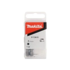 Makita P-72615 Schroefbit T20x50mm 3st -Aanbiedingen Tool Gigant Winkel P 72615 A1C1