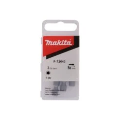 Makita P-72643 Schroefbit T30x50 Mm 3st -Aanbiedingen Tool Gigant Winkel P 72643 C1C1
