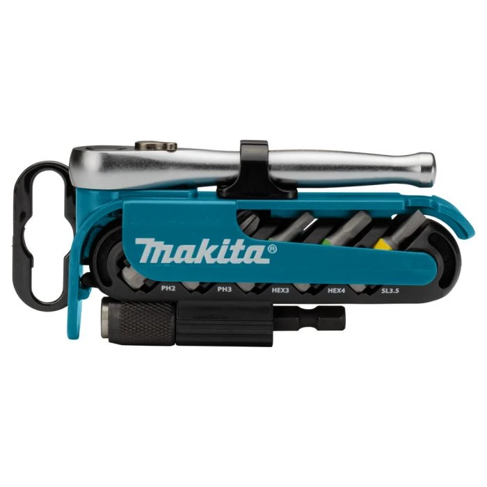 Makita P-79142 Bitset 12-delig Met Ratel 5 Makita P-79142 Bitset 12-delig Met Ratel - Afbeelding 5