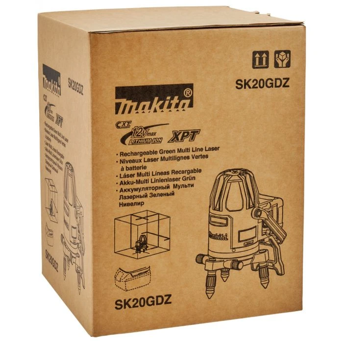 Makita SK20GDZ 12 V Max Multilijn Laser Groen 12 Makita SK20GDZ 12 V Max Multilijn Laser Groen - Afbeelding 12