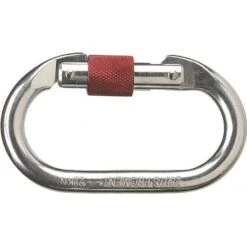 DELTAPLUS KARABIJNHAAK MET SCHROEFVERGRENDELING, OPENING 17 MM - SET MET 5