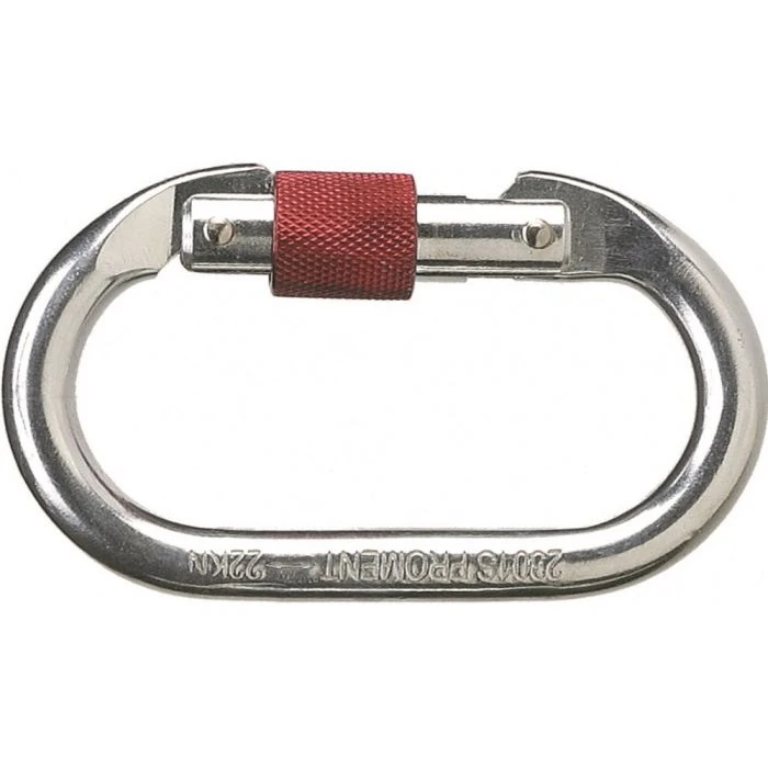 DELTAPLUS KARABIJNHAAK MET SCHROEFVERGRENDELING, OPENING 17 MM - SET MET 5 1 DELTAPLUS KARABIJNHAAK MET SCHROEFVERGRENDELING, OPENING 17 MM - SET MET 5