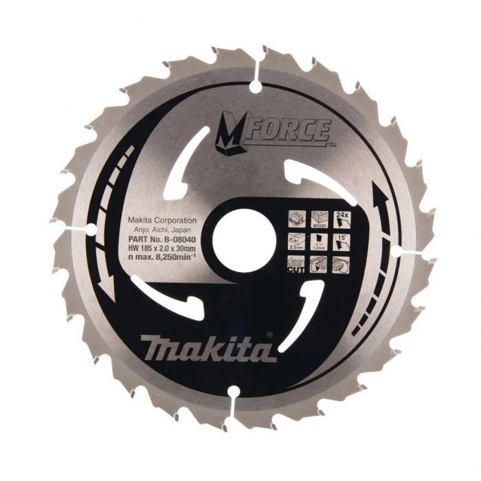 Makita B-08040 Zaagblad Hout 7 Makita B-08040 Zaagblad Hout - Afbeelding 7