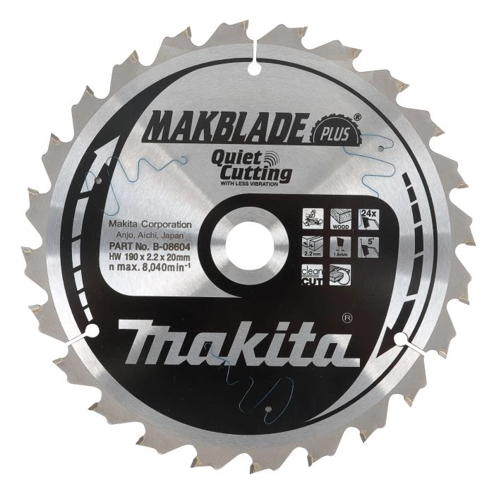Makita B-08648 Zaagb Q+C 255x30x2,4 40T 5g 5 Makita B-08648 Zaagb Q+C 255x30x2,4 40T 5g - Afbeelding 5