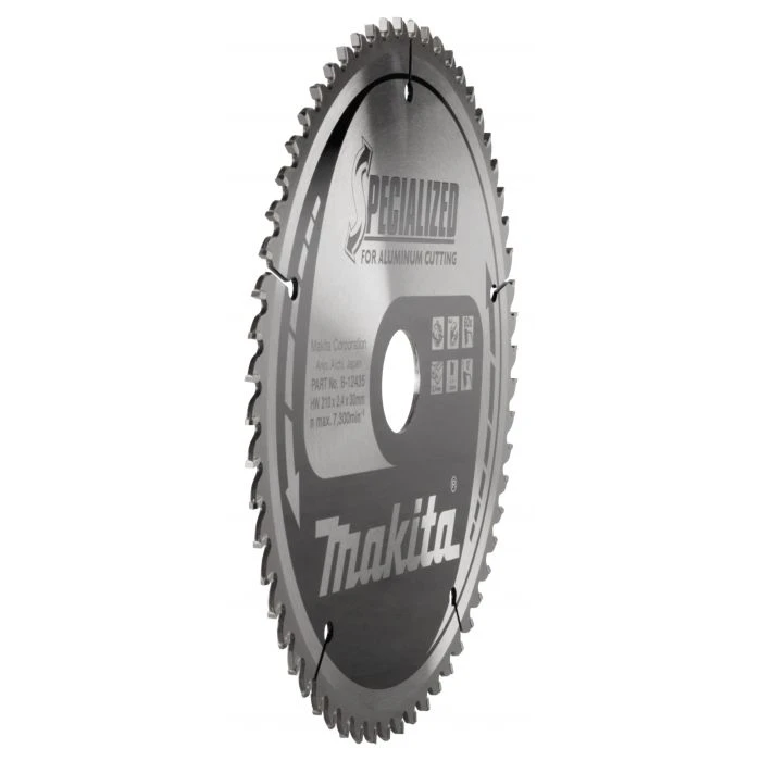 Makita B-12435 Cirkelzaagblad Aluminium 4 Makita B-12435 Cirkelzaagblad Aluminium - Afbeelding 4