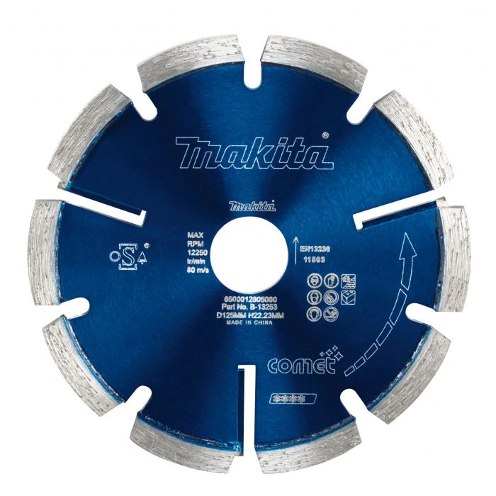 Makita B-13247 Diamant Voegschijf 115x22,23x6,4mm Blauw 4 Makita B-13247 Diamant Voegschijf 115x22,23x6,4mm Blauw - Afbeelding 4