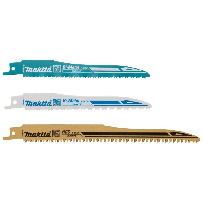 Makita B-13677 Reciprozaagbladenset 3-delig 1 Makita B-13677 Reciprozaagbladenset 3-delig
