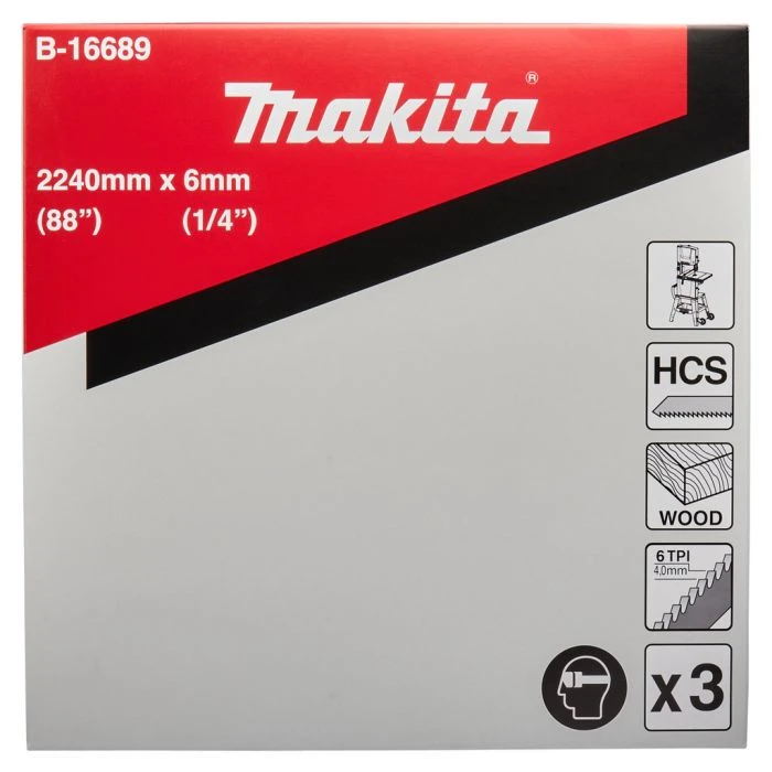 Makita B-16689 Zaaglint Hout 2240x6mm 6TPI 5 Makita B-16689 Zaaglint Hout 2240x6mm 6TPI - Afbeelding 5