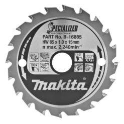 Makita B-16885 Cirkelzaagblad Hout