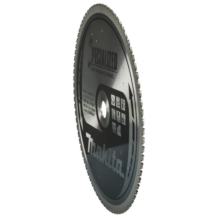 Makita B-33607 Cirkelzaagblad Sandwichpaneel 7 Makita B-33607 Cirkelzaagblad Sandwichpaneel - Afbeelding 7
