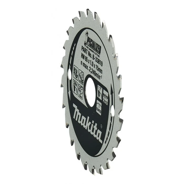 Makita B-33819 Cirkelzaagblad Laminaat 7 Makita B-33819 Cirkelzaagblad Laminaat - Afbeelding 7
