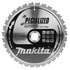 Makita B-40624 Afkortzaagblad Hout (noest/spijker)