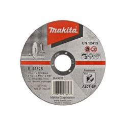 Makita B-45325 Doorslijpschijf 115x22,23x1,0mm Aluminium