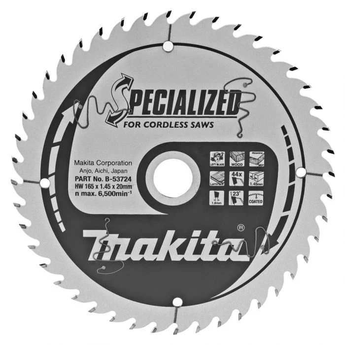 Makita B-53724 Cirkelzaagblad Laminaat 1 Makita B-53724 Cirkelzaagblad Laminaat