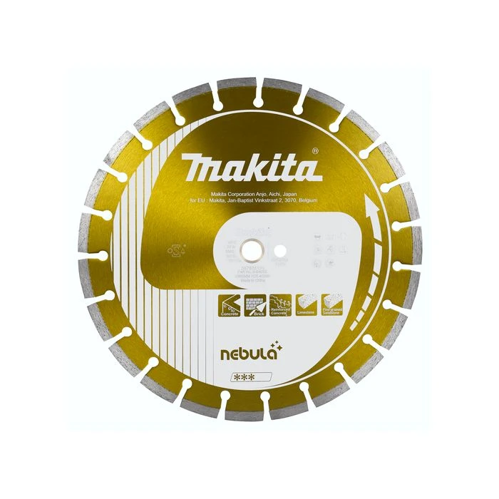 Makita B-54053 Diamantschijf 350x25,4x3,0mm Oranje 2 Makita B-54053 Diamantschijf 350x25,4x3,0mm Oranje - Afbeelding 2