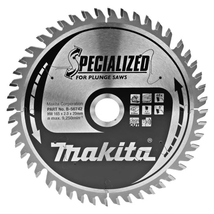 Makita B-56742 Invalzaagblad Corian® 2 Makita B-56742 Invalzaagblad Corian® - Afbeelding 2