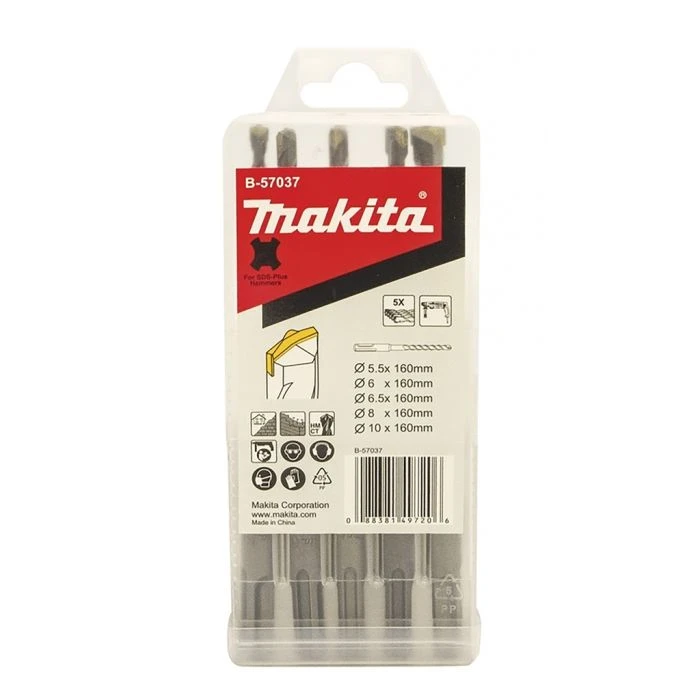 Makita B-57037 Betonborenset 5-delig 1 Makita B-57037 Betonborenset 5-delig