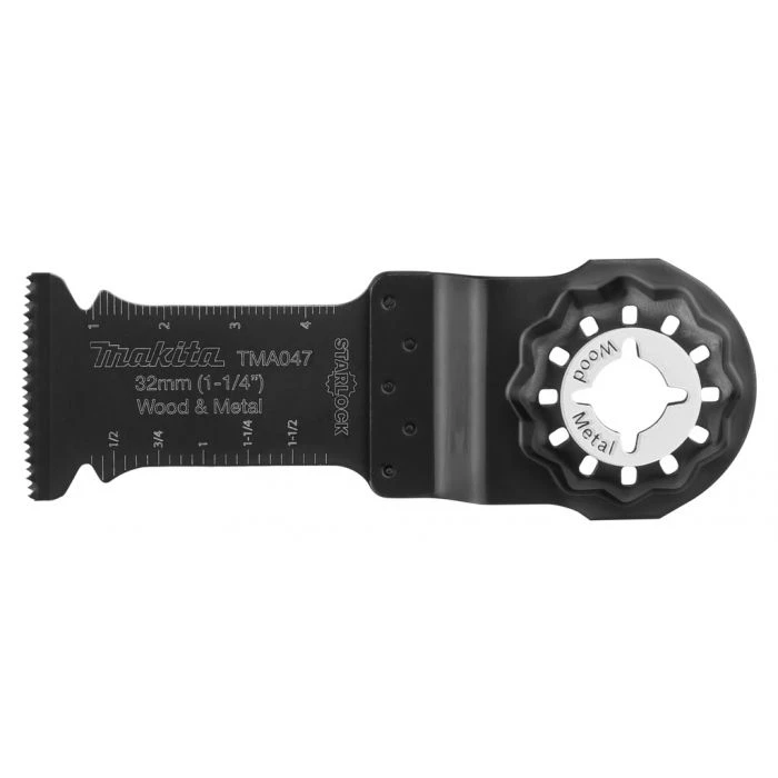 Makita B-64814-5 TMA047 Invalzaagblad 32x50mm Hout&staal (5st) 1 Makita B-64814-5 TMA047 Invalzaagblad 32x50mm Hout&staal (5st)
