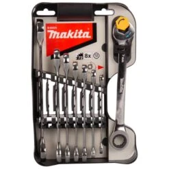 Makita B-65523 Steek-ring Ratelsleutelset 8-delig