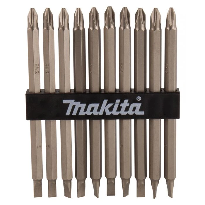 Makita D-65551 Schroefbit Dubbel PH2-SL5 110mm 10 Stuks 3 Makita D-65551 Schroefbit Dubbel PH2-SL5 110mm 10 Stuks - Afbeelding 3