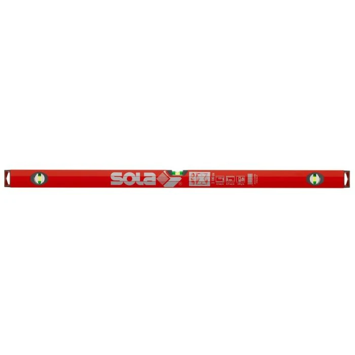 SOLA Alu Waterpas BIGX3 120 Rood 1 SOLA Alu Waterpas BIGX3 120 Rood